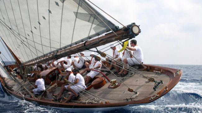 Las leyendas de la vela clásica se desafían en la bahía de Palma
