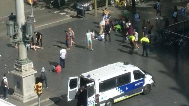 El ataque terrorista en Barcelona causa 14 muertos y más de 100 heridos