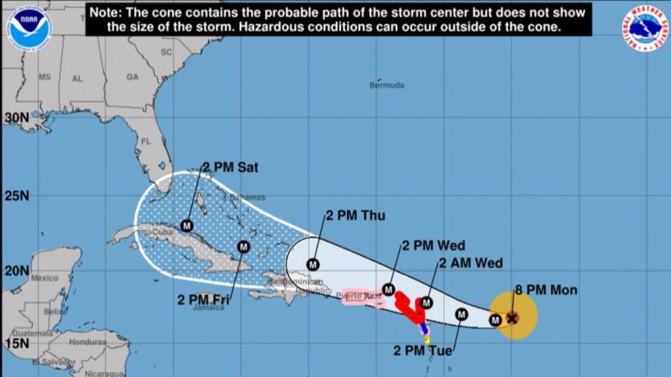 El huracán Irma amenaza Puerto Rico, Bahamas y Florida