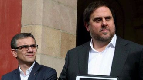 Detenido el número 2 de Junqueras en los registros de la Guardia Civil