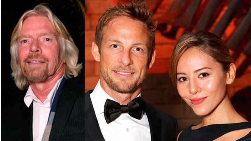 Richard Branson intentó abusar de la mujer de Jenson Button, según el piloto de F1