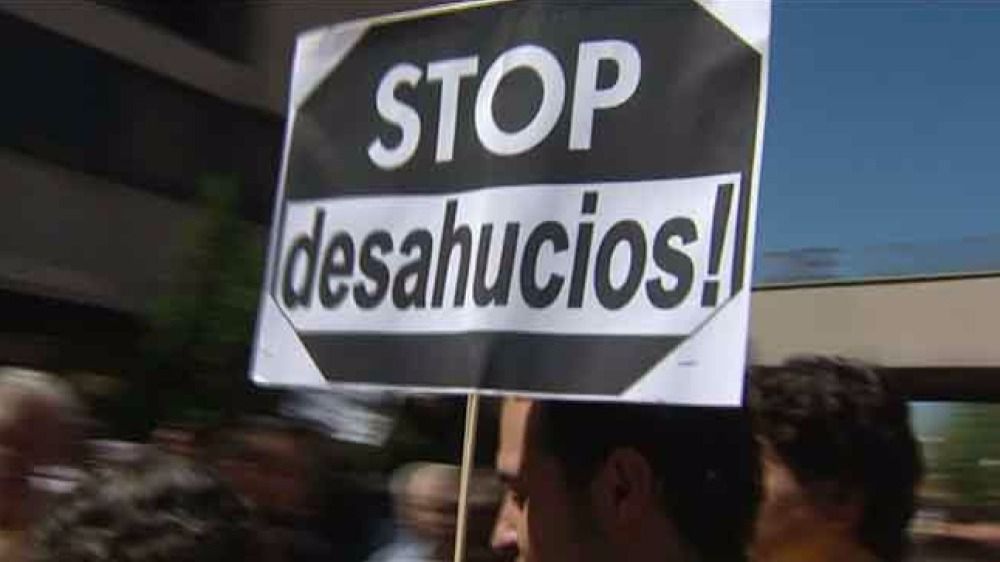 En España se producen 185 desahucios cada día