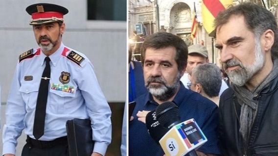 La juez ordena investigar las llamadas de Trapero, Cuixart y Sánchez