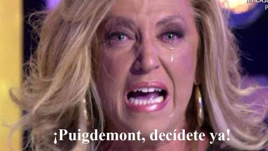 Lydia Lozano estalla en Sálvame y le pide a Puigdemont “que se decida ya”