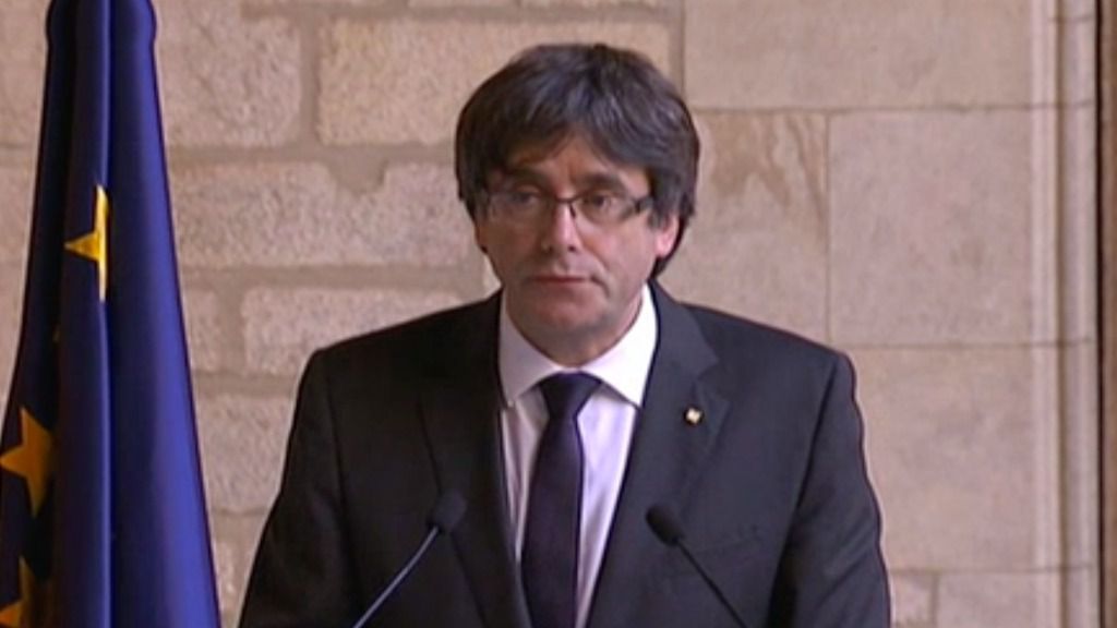 Puigdemont descarta elecciones