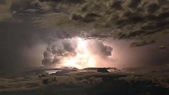 Espectaculares imágenes de la furia de una tormenta