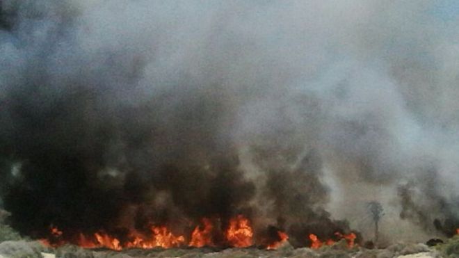 Estabilizado un conato de incendio en Temisas