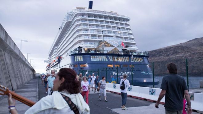 La Gomera recibirá a más de 40.000 cruceristas antes de finalizar el año