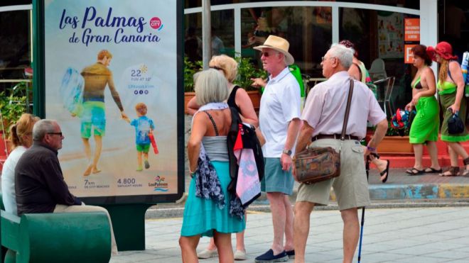 Las Palmas rozó el lleno turístico en el puente de diciembre