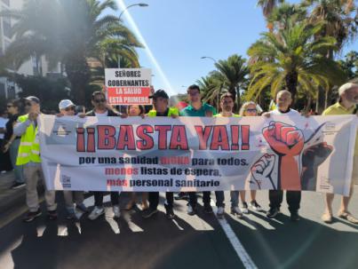 NC-BC respalda las reivindicaciones del Grupo de Luchas Sociales por Tenerife