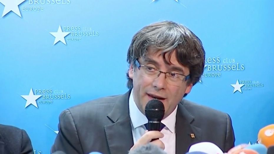 Puigdemont alega al Supremo que el 1-O no hubo 'violencia'
