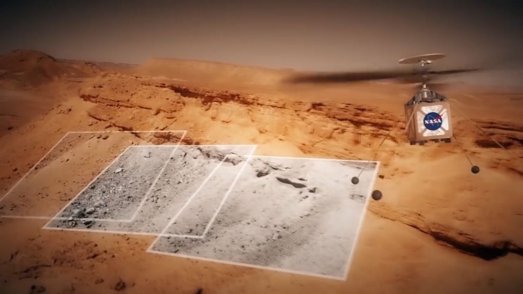 La NASA envía un helicóptero en la misión Mars 2020 a Marte