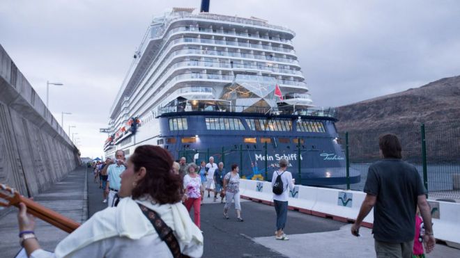 San Sebastián de La Gomera recibe un 15% más de cruceristas en 2016