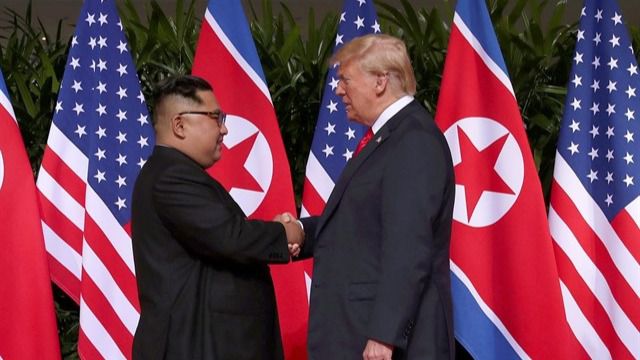 Trump y Kim, histórico encuentro en Singapur