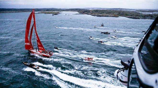 El Mapfre recupera el liderato de la Volvo Ocean Race