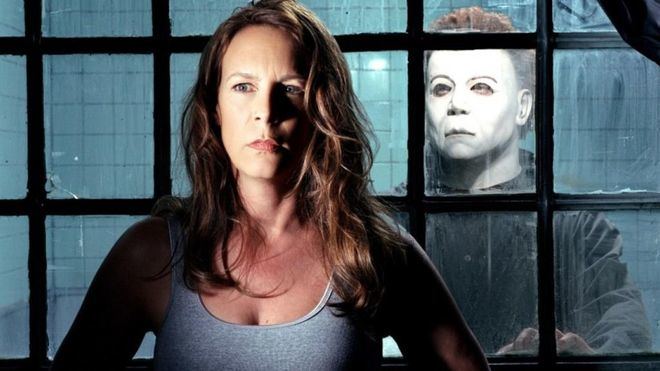 Michael Myers y Jamie Lee Curtis, cara a cara 40 años después