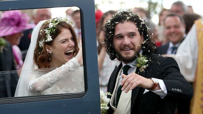 Jon Snow e Ygritte se casan en la vida real