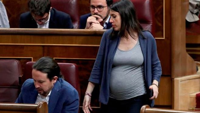 Irene Montero y Pablo Iglesias, padres de mellizos nacidos prematuros