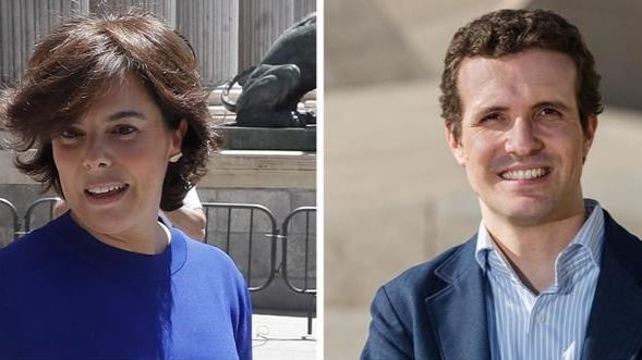 Sáenz de Santamaría gana a Casado por 1.546 votos y los dos disputarán el liderazo