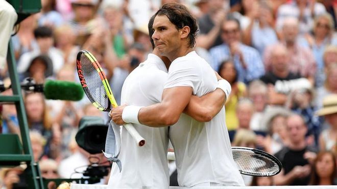 Nadal pierde ante Djokovic, que se verá las caras en la final contra Anderson el domingo