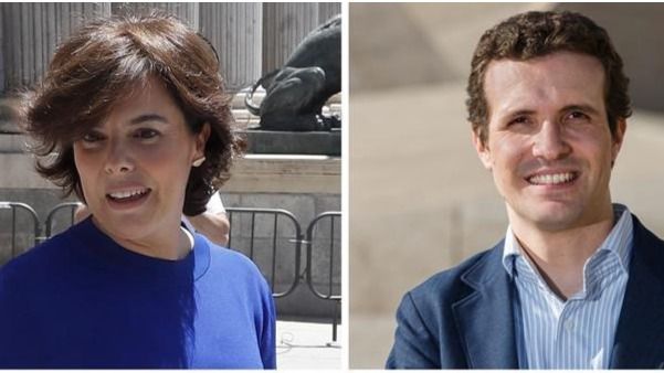 Santamaría tiene un 15% más de apoyos que Casado, según su candidatura