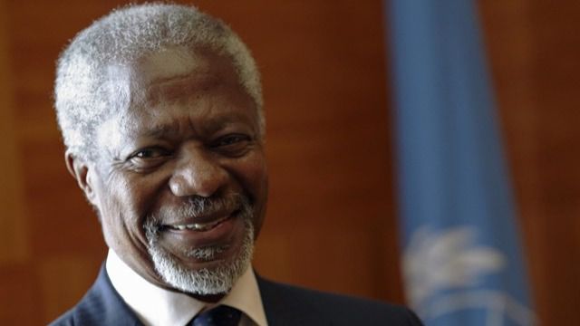 Muere el ex secretario general de la ONU y Nobel de la Paz Kofi Annan