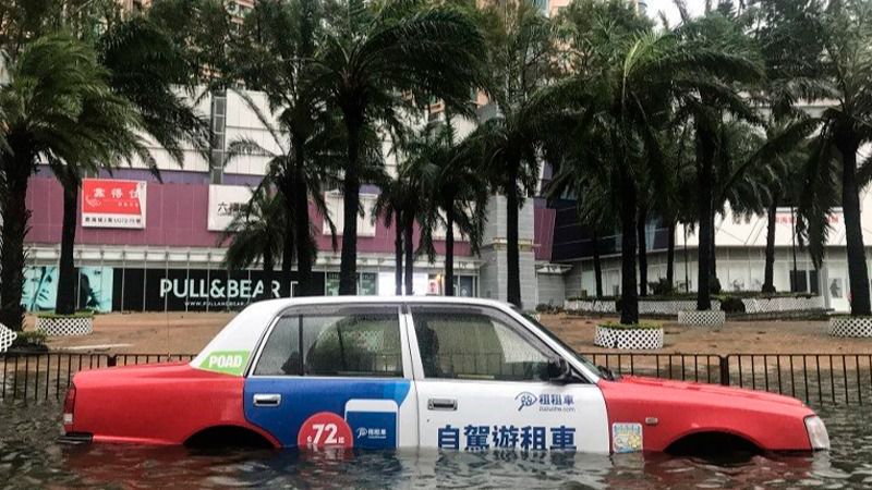 Mangkhut deja dos muertos y centenares de heridos en China tras arrasar Filipinas