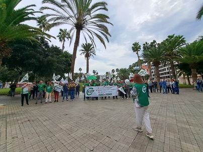 Empleados públicos protestan en toda España por sus condiciones laborales