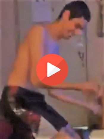 Dramático momento en el que una madre ve a su hijo bailando tecno-Bob Esponja y asume que jamás tendrá nietos