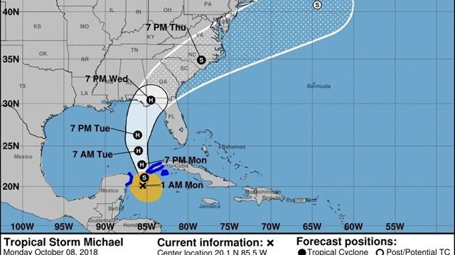 Florida ordena evacuar partes del estado ante la llegada del huracán 'Michael'