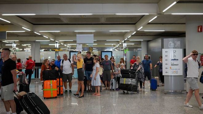 Las demoras de los aeropuertos europeos aumentaron un 20 por ciento en septiembre