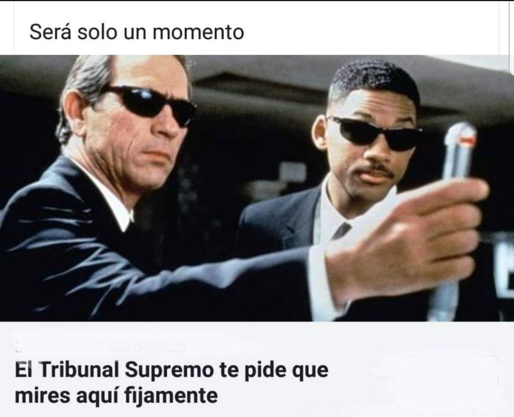 El Supremo quiere que mires fijamente esta fotografía...