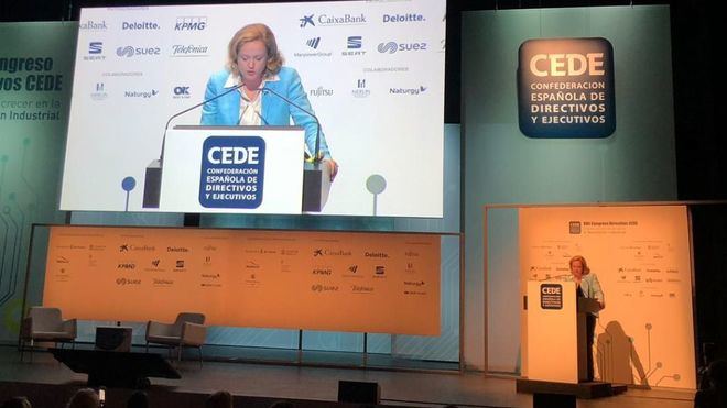 La ministra Calviño defiende un 'cambio de paso' en la política económica del país