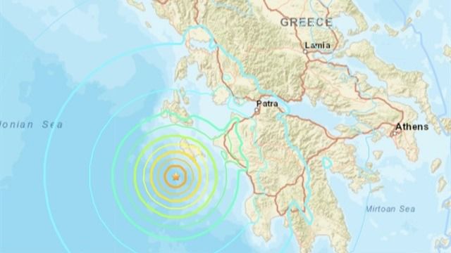 Un terremoto de magnitud 6,8 sacude la costa de Grecia