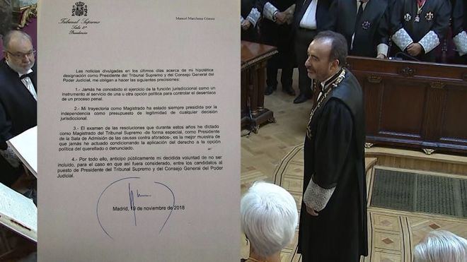 La renuncia de Marchena deja en el aire la renovación del Poder Judicial