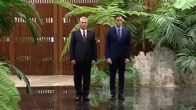 El apoyo a empresas y la cooperación cultural centran el último día de Sánchez en Cuba