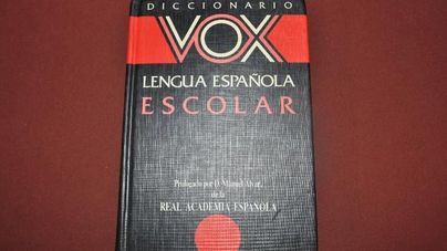 A Diccionarios Vox le "toca las narices" que exista un partido con su nombre