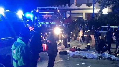 Seis muertos y más de 100 heridos tras una estampida en un concierto en Italia