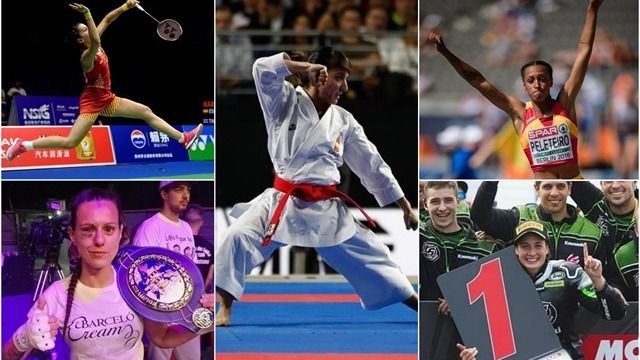 Las grandes protagonistas del deporte femenino español en 2018
