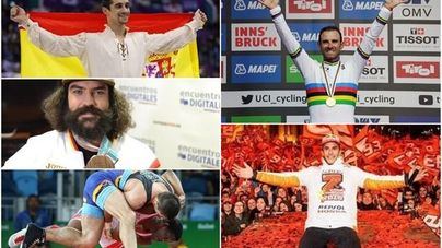 Los protagonistas del deporte masculino español en el 2018