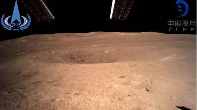 Primeras imágenes de la cara oculta de la Luna gracias a la '4' de China