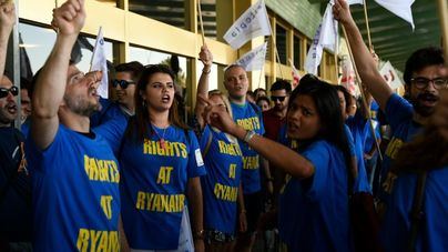 Primer día de huelga en Ryanair este martes que no afecta a los vuelos de Canarias