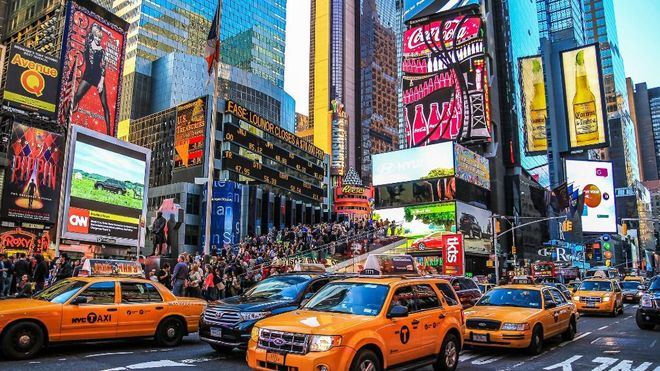 Nueva York bate su récord de turistas con 65,2 millones en 2018