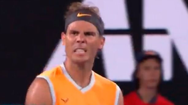 Nadal se clasifica para la final del Open de Australia tras pulverizar a Tsitsipas