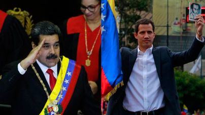Maduro acusa a los medios de "invisibilizar" la "fuerza" chavista y Guaidó pide movilizaciones