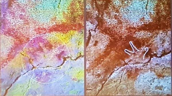 Hallan tres nuevas manos grabadas en la cueva de Altamira