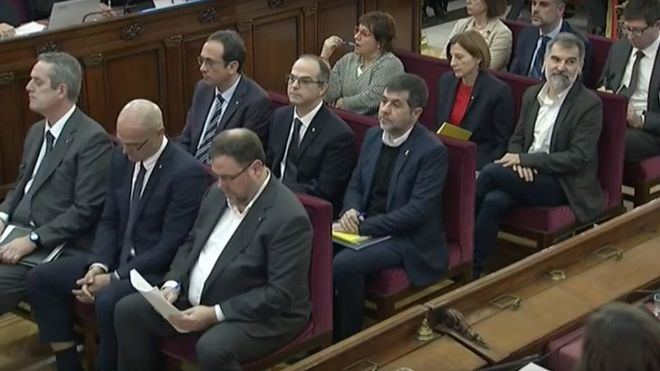 Juicio del 'procés': las defensas señalan que la causa atenta 'al derecho a protestar de catalanes'