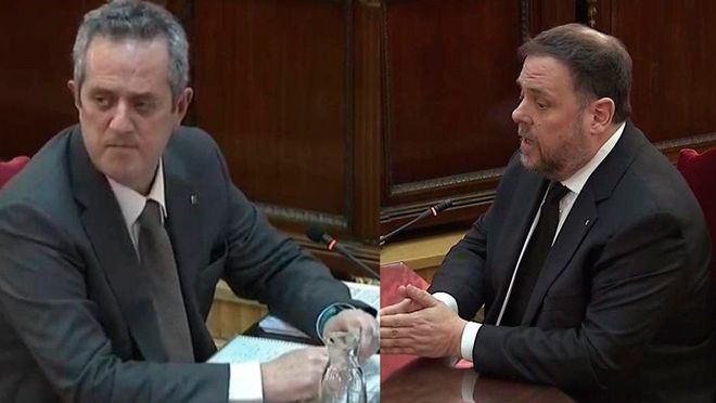 Junqueras dice que la Policía crispó en el 1-O y Forn niega órdenes a los Mossos de incumplir la ley
