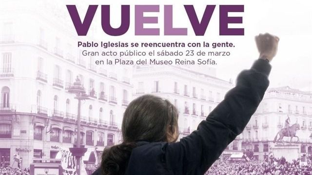 Podemos la lía con el retorno de Pablo Iglesias