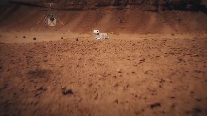 La NASA afina el diseño del helicóptero que enviará a Marte